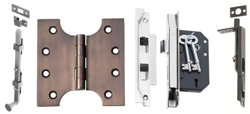 french door hardware