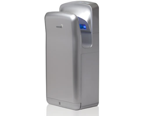 silver hand dryer