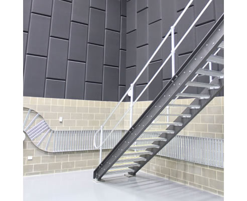 acoustic panels stairwell