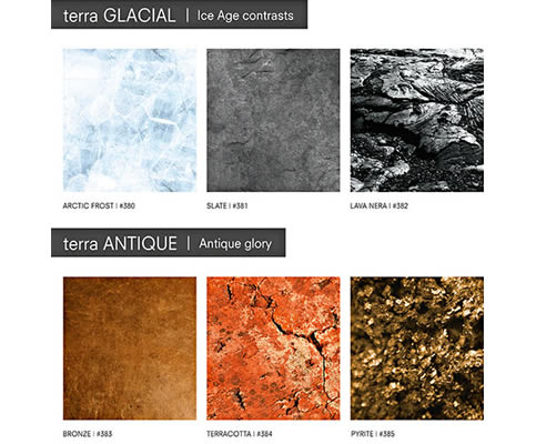 terra range composite aluminium panel finishes