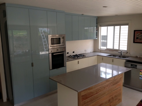 kitchen cabinets bluegrass gloss polyurethane