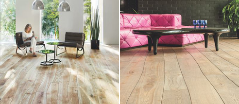 curved timber floor boards