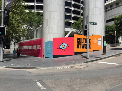 printed hoarding panels