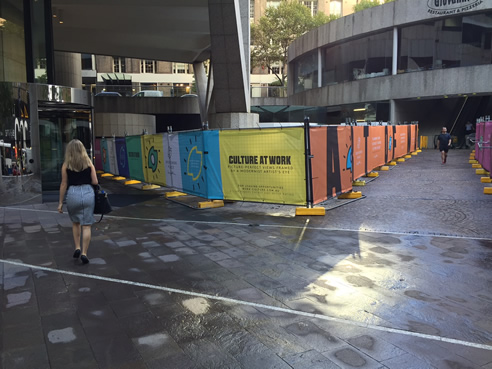 construction site signage