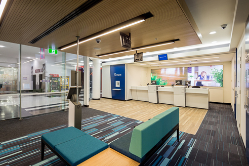 acoustic ceiling anz bank