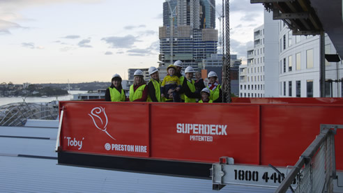 superdeck loading platform