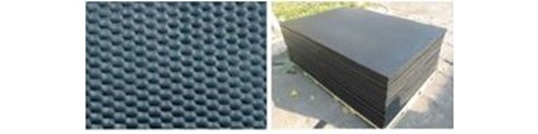 dense rubber matting