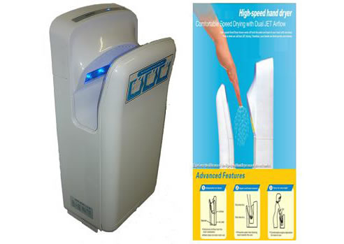 jet air hand dryer