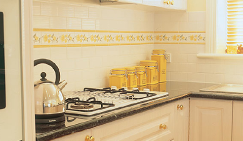 period tiles kitchen splashback