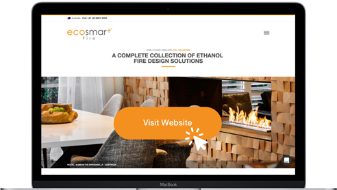 EcoSmart Fire website