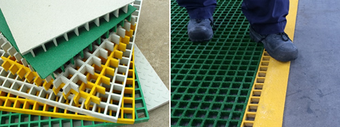 FRP gratings and profiles