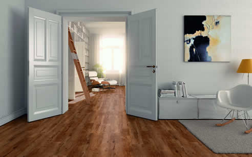 antique oak faux timber floor