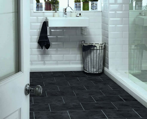 tile vinyl floor