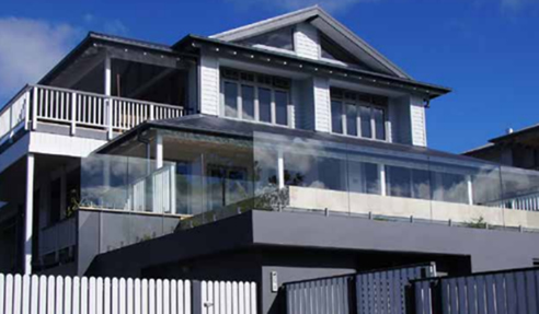 House Clad with UBIQ INEX BOARDS