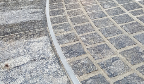 stone tile control joint