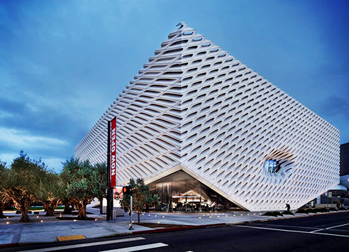 In-Ground LEDs for the Broad Museum by WE-EF