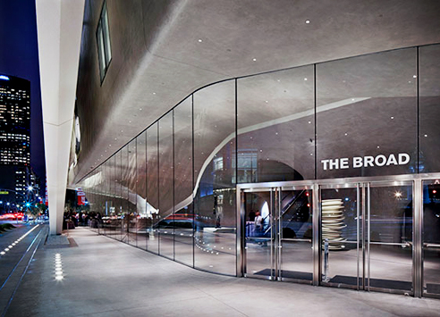 In-Ground LEDs for the Broad Museum by WE-EF