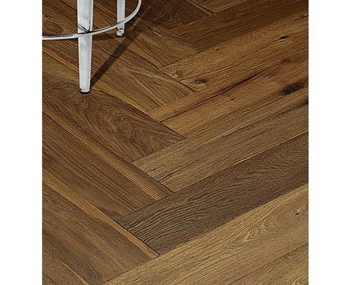 Natural Oil Herringbone floorboards