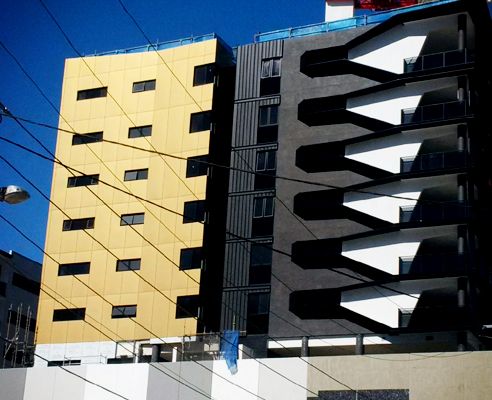 Non-combustible aluminium cladding from Fairview Architectural