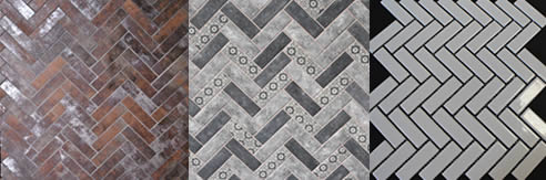 herringbone tiles