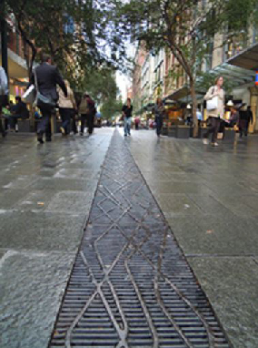 Water Sensitive Urban Design in Pitt Street Mall