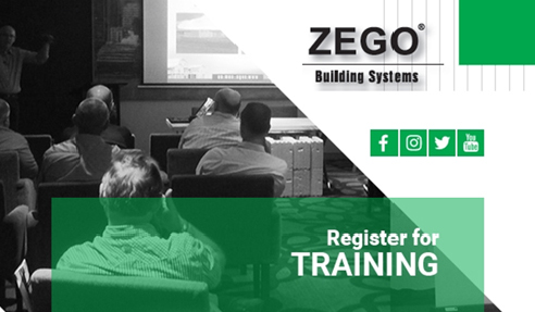 ICF Wall and Floor Training-Register with ZEGO