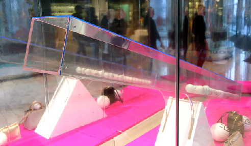 Selfridges by Mitchell Laminates Acrylic Display