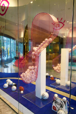 Perspex Selfridges by Mitchell Laminates