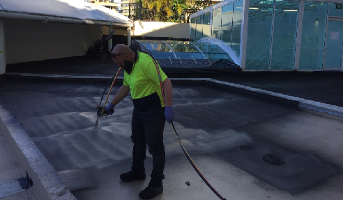 Waterproof 800 M2 Shopping Centre Podium Rooftop 