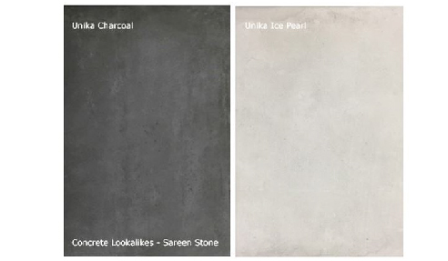 Unika Concrete-Look Porcelain Tiles