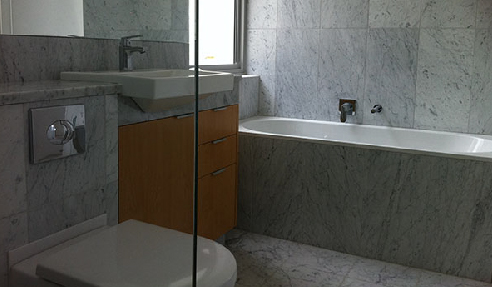 Stone Vanity Top and Bath Surround