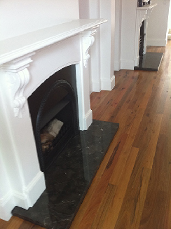 Fireplace hearth