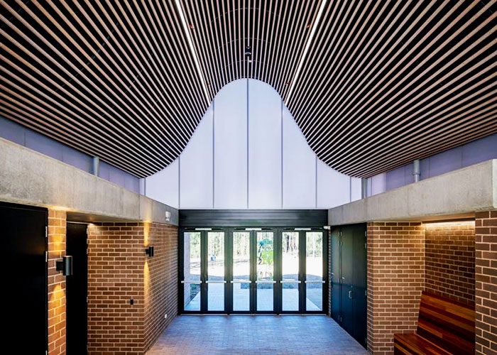 Modular Slatted Timber Ceilings - Austratus from Hazelwood & Hill
