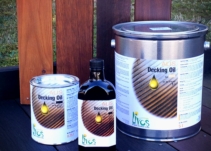 Plant Based Exterior Decking & Furniture Oil from Livos