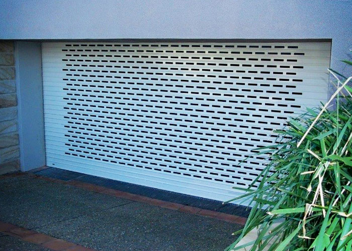 Ventilated Roller Shutters for Garages and Shopfronts from Rollashield