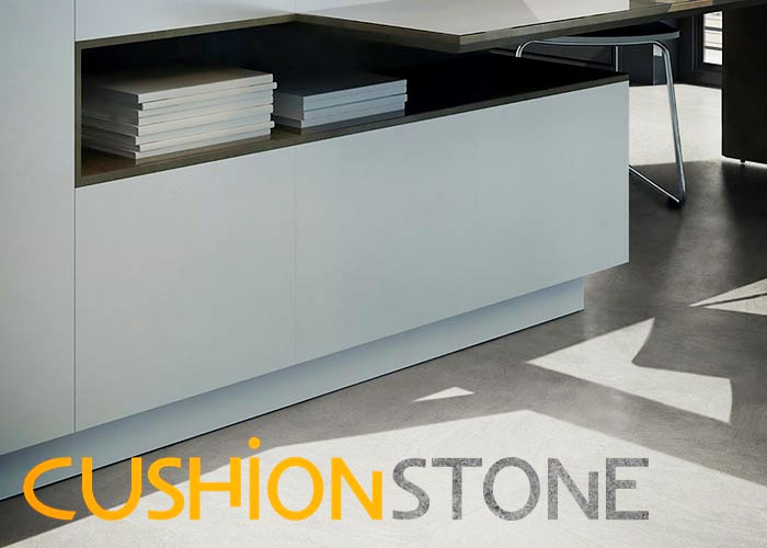 Cushionstone Visual Modular LVT Flooring at Sherwood Enterprises