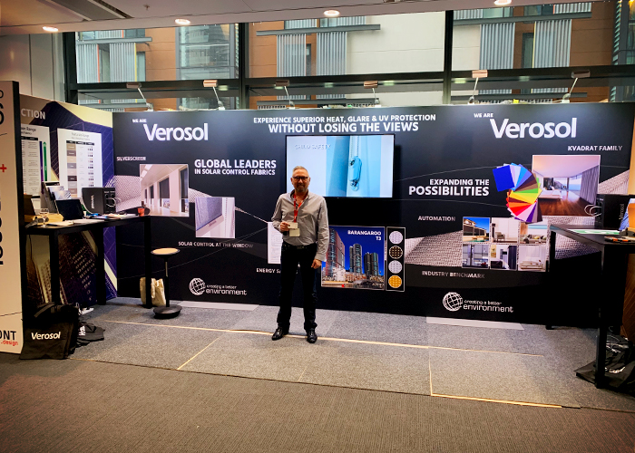 Metallised Blind Fabrics on Show at FRONT 2019 from Verosol