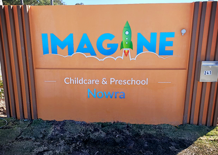Childcare Centre Signage from Architectural Signs Sydney