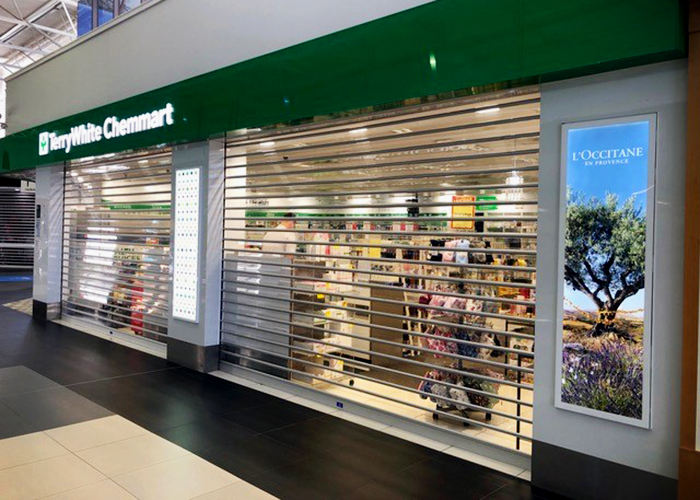 ClearVision Transparent Retail Roller Shutters from ATDC