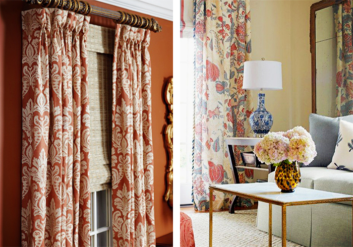 Classic Window Furnishing Fabrics from Current Line Europe