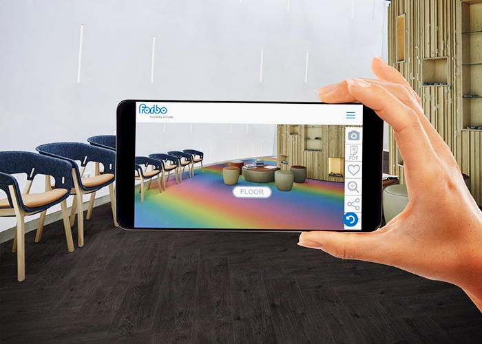 Smart In-situ Floor Planning App from Forbo