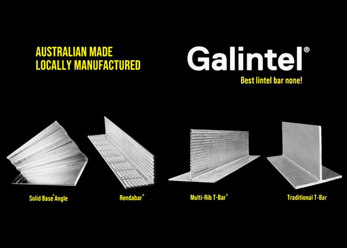 Lintels & T-bars Available Locally from Galintel