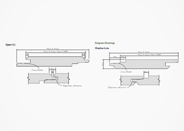 woodLINE Contemporary Timber Lining from Hazelwood & Hill