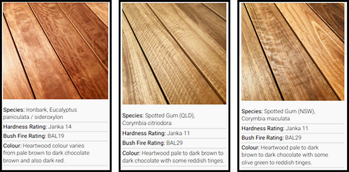 Hurford Organic Timber Decking from Hazelwood & Hill