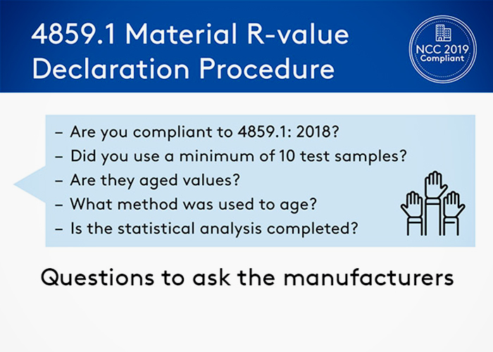 R-Value Declaration for Insulation Materials with Kingspan