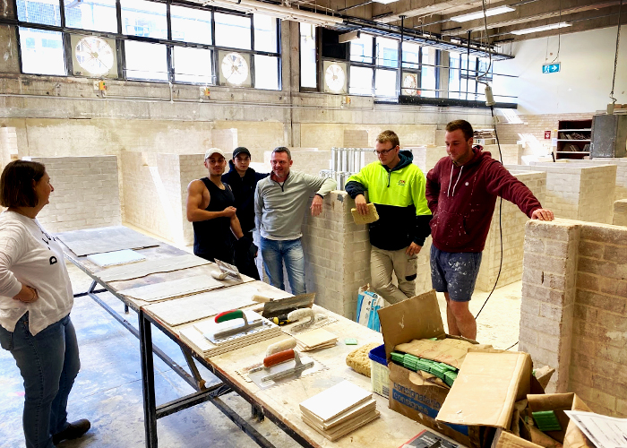 Industry Adhesives Training at Randwick TAFE by LATICRETE