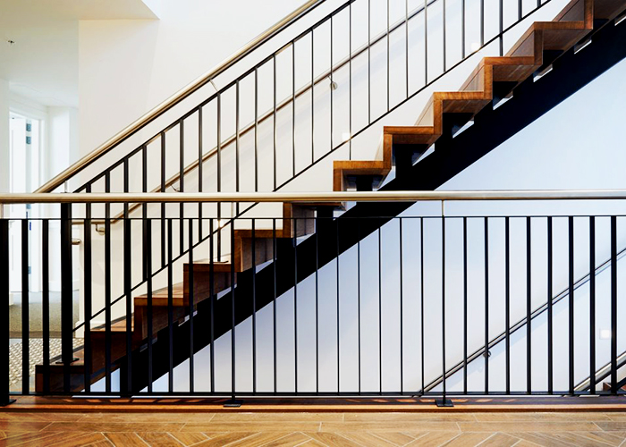 Designer Merbau Staircases for Apartments by S&A Stairs