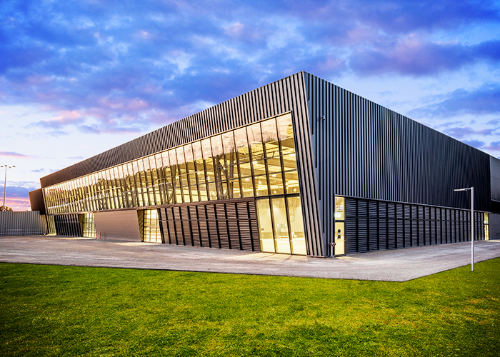 Aluminium Louvres for La Trobe Stadium from Safetyline Jalousie