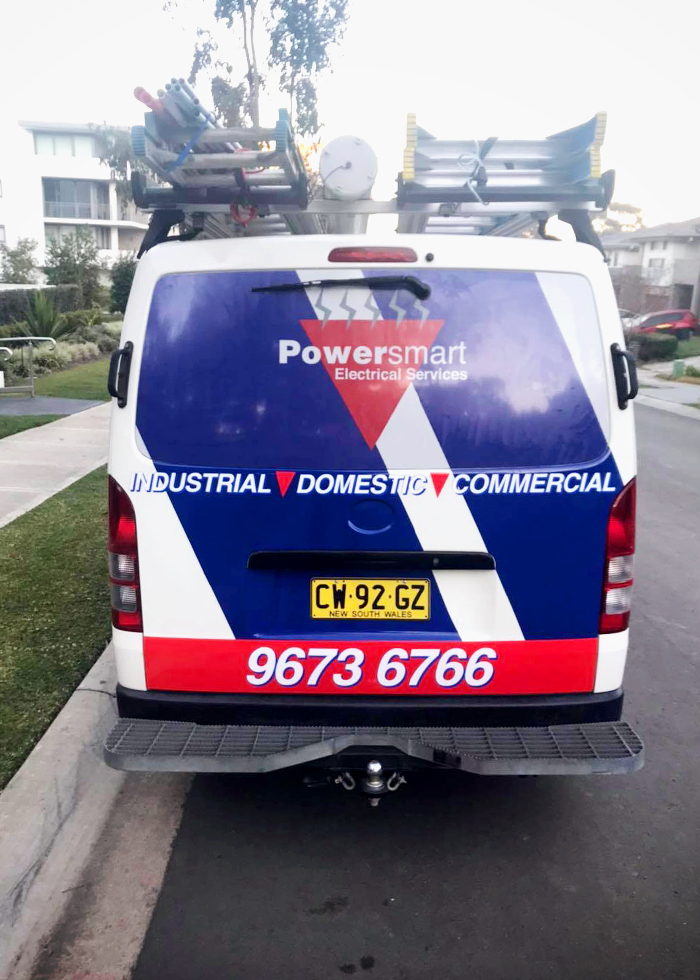 Work Vehicle Signage Sydney by Architectural Signs