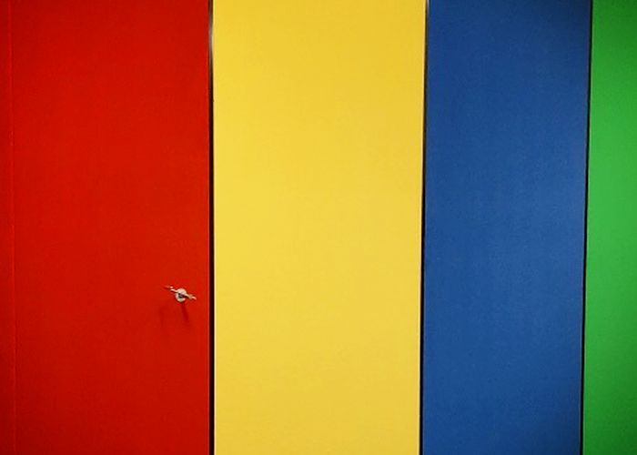 Colour Folding Wall for Glebe Public School by Bildspec